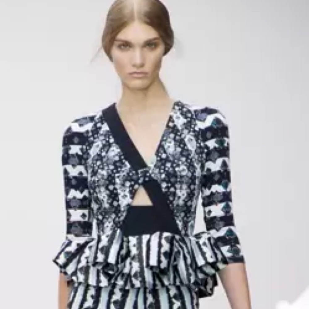 Peter Pilotto Peplum Blouse